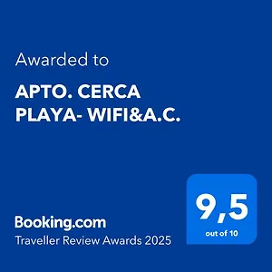 Apto. Cerca Playa- Wifi&a.c. Apartamento